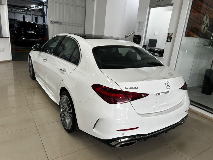 mercedes-benz c 200 1.5 eq boost hibrido amg line 9g-tronic 4p automatico 20263