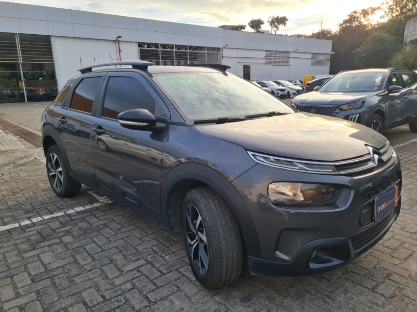 citroen c4 cactus 1.6 vti 120 flex feel pack eat6 5p automatico 2022