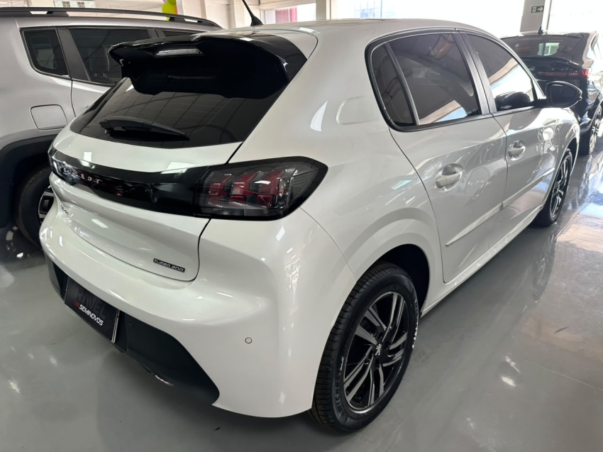 peugeot 208 1.0 turbo 200 flex griffe cvt 9.9 4p automatico 20243