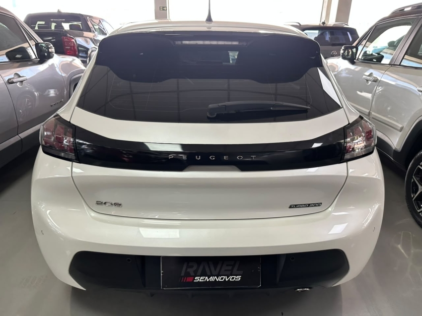 peugeot 208 1.0 turbo 200 flex griffe cvt 9.9 4p automatico 20244