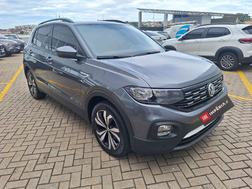 volkswagen t-cross 1.0 200 tsi total flex comfortline automatico 4p 2021
