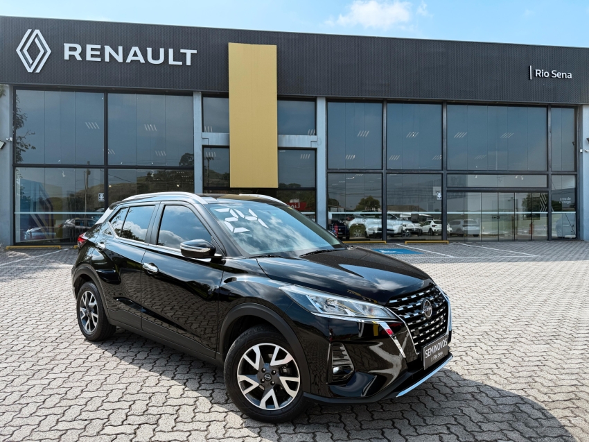 nissan kicks 1.6 16v flexstart sense xtronic flex 5p automatico 2024