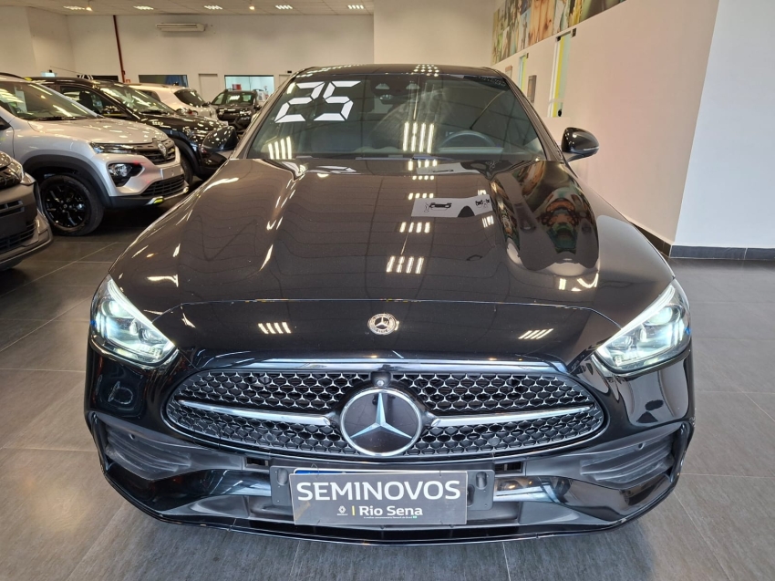 mercedes-benz c 300 2.0 eq boost hibrido amg line 9g-tronic 5p automatico 20250