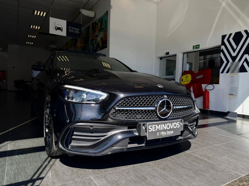 mercedes-benz c 300 2.0 eq boost hibrido amg line 9g-tronic 5p automatico 20251