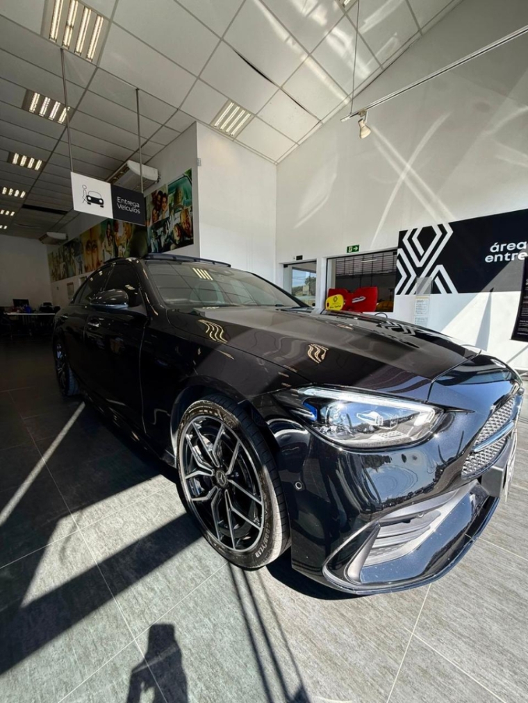 mercedes-benz c 300 2.0 eq boost hibrido amg line 9g-tronic 5p automatico 20253