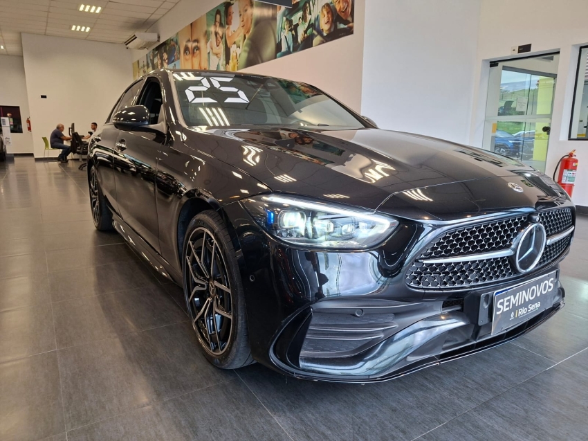 mercedes-benz c 300 2.0 eq boost hibrido amg line 9g-tronic 5p automatico 20251