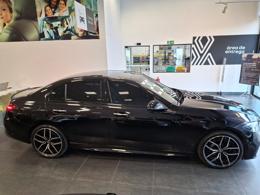 mercedes-benz c 300 2.0 eq boost hibrido amg line 9g-tronic 5p automatico 20255