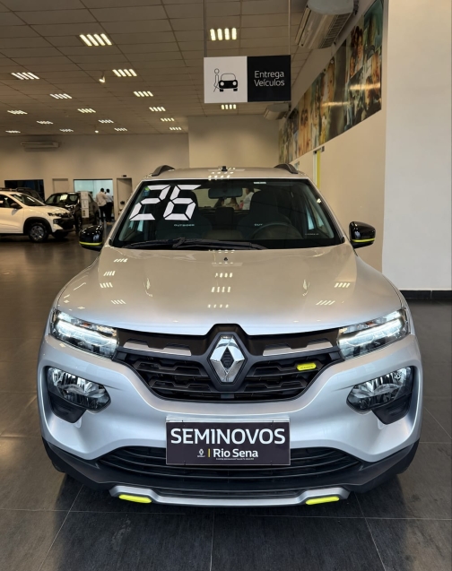 kwid outsider 1.0 2026 - apenas 5.400km0