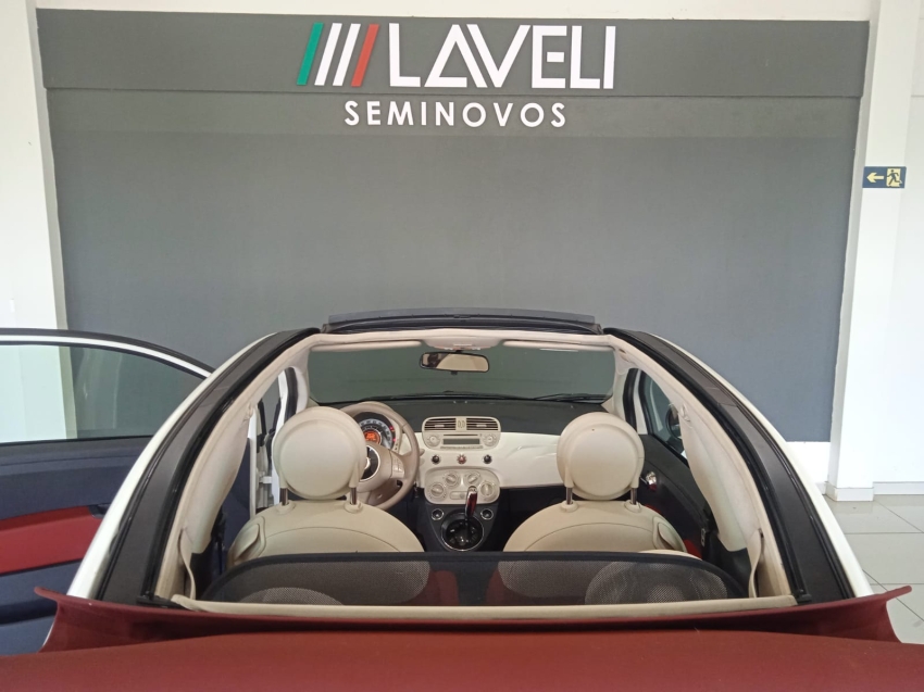 fiat 500 1.4 cabrio 16v flex 2p automatico 4p semiautomatico 20151