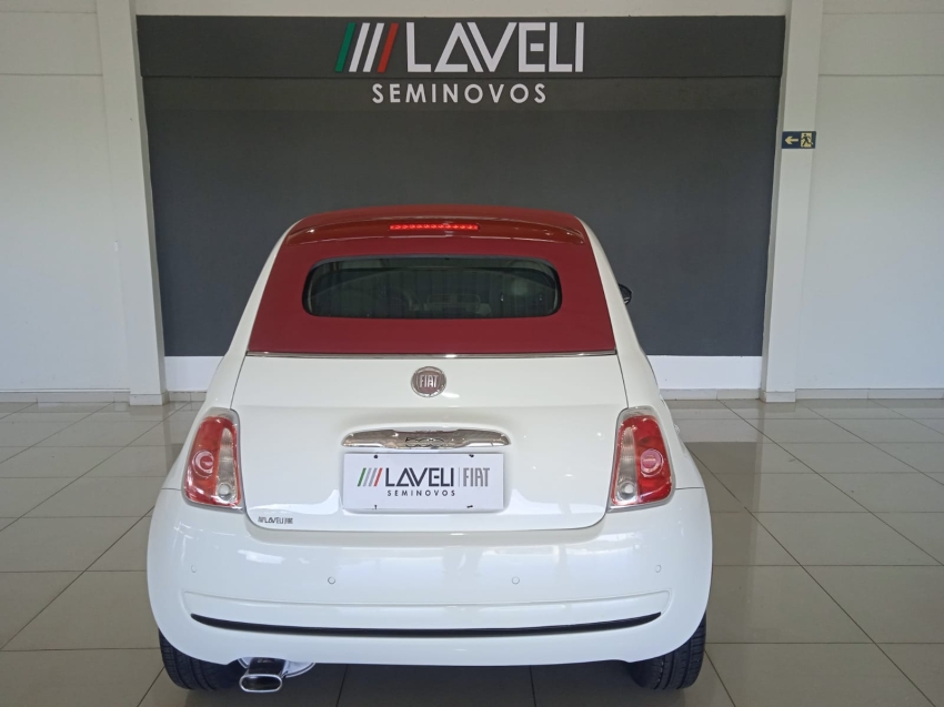 fiat 500 1.4 cabrio 16v flex 2p automatico 4p semiautomatico 20154