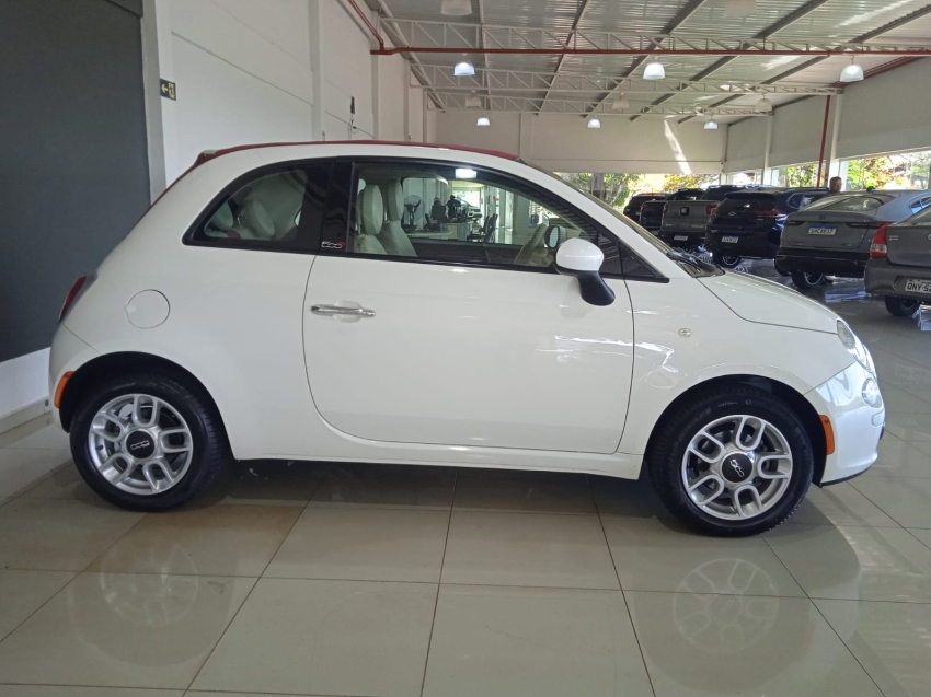 fiat 500 1.4 cabrio 16v flex 2p automatico 4p semiautomatico 20155