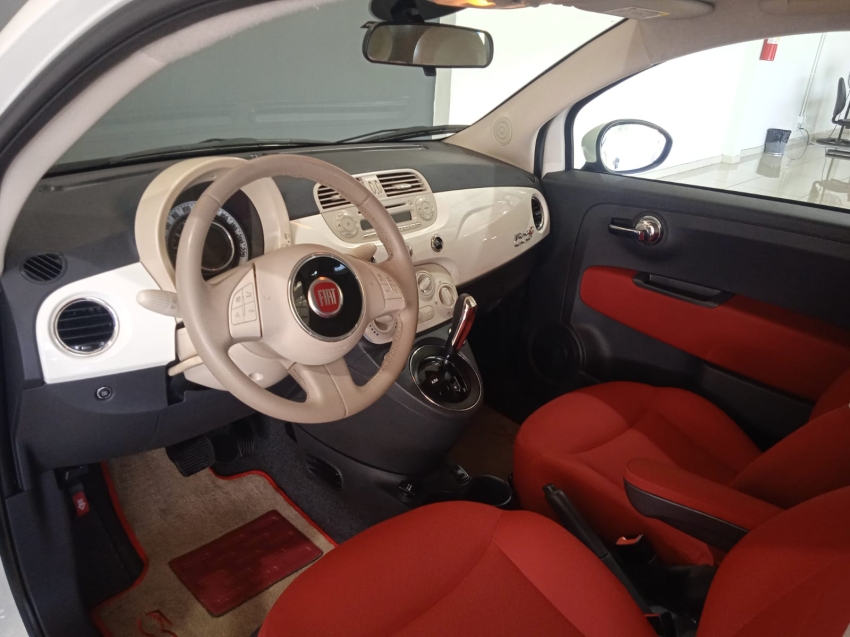 fiat 500 1.4 cabrio 16v flex 2p automatico 4p semiautomatico 20152