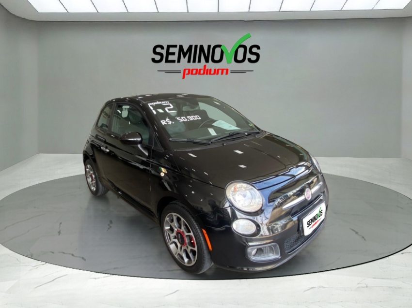 fiat 500 1.4 sport air 16v gasolina 2p automatico 4p 20122
