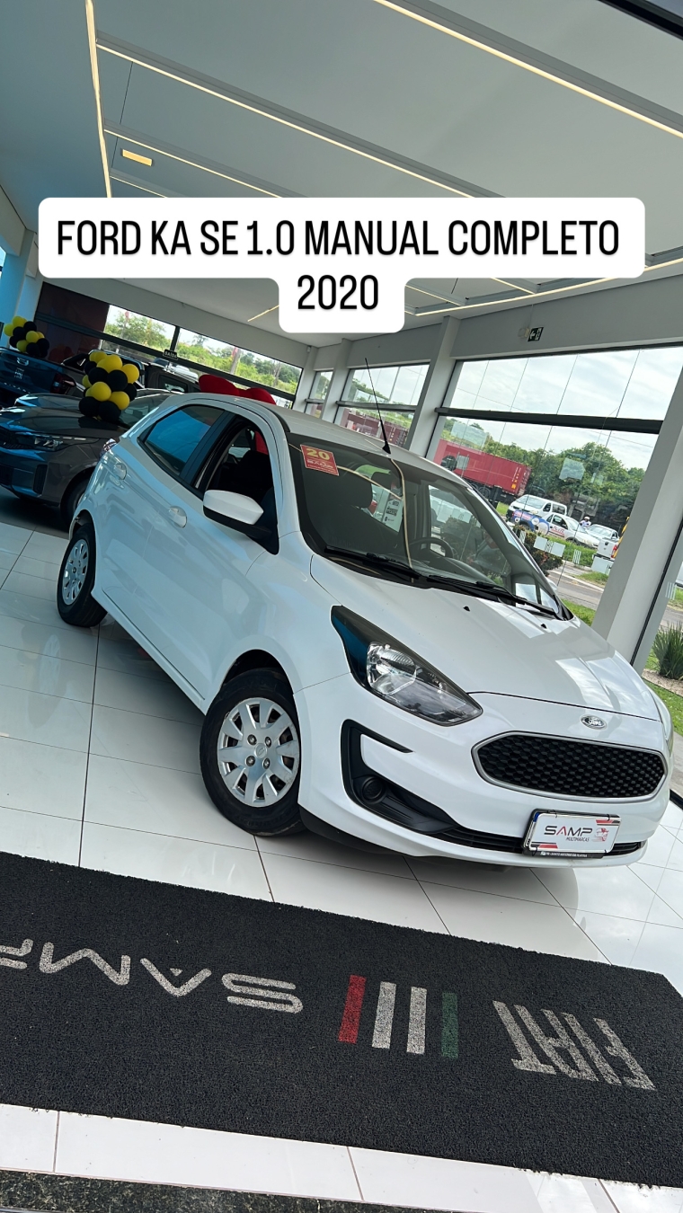 ford ka se 1.0 manual 4p completo 2020