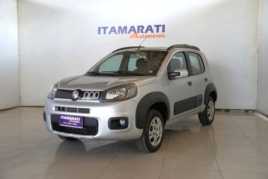 fiat uno way 1.0 8v 2015/2016 - itamarati veiculos