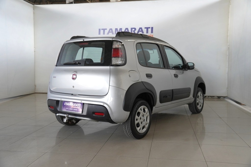 fiat uno way 1.0 8v 2015/2016 - itamarati veiculos