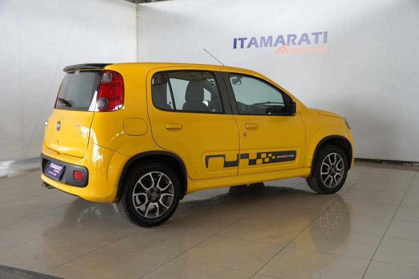 fiat uno sporting 1.4 8v 2011/2012 - itamarati veiculos
