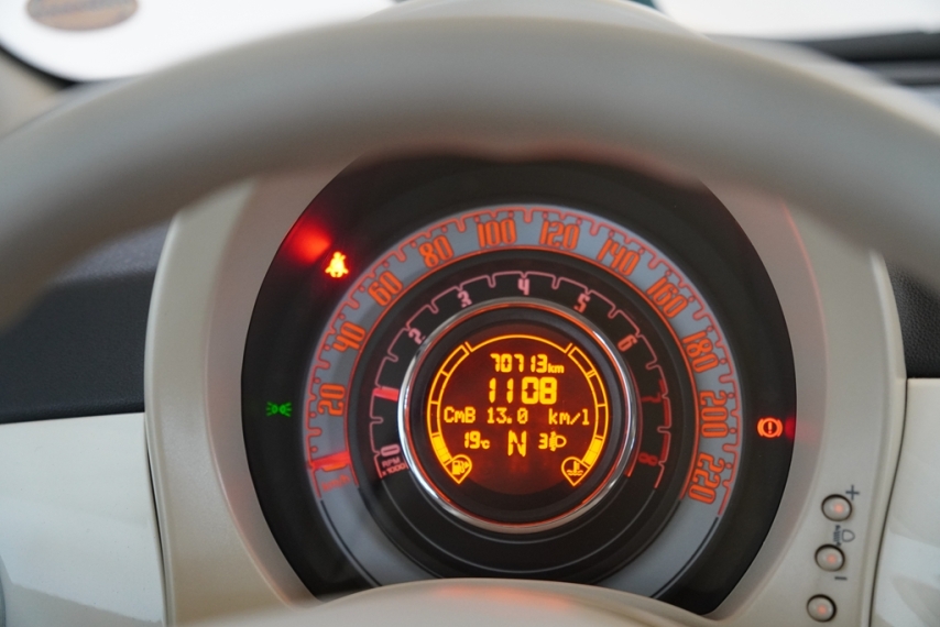 fiat 500 cult dualogic 1.4 8v 2011/2012 - itamarati veiculos