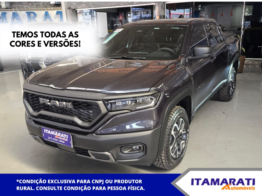 ram rampage 2.2 turbo diesel rebel 4x4 automatico 4p 2026