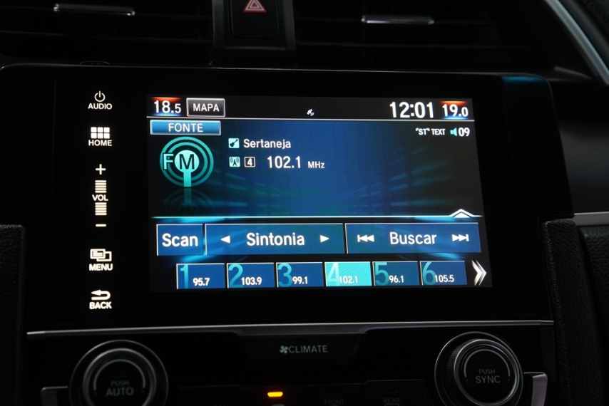 honda civic exl 2.0 16v 2019/2020 - itamarati veiculos13