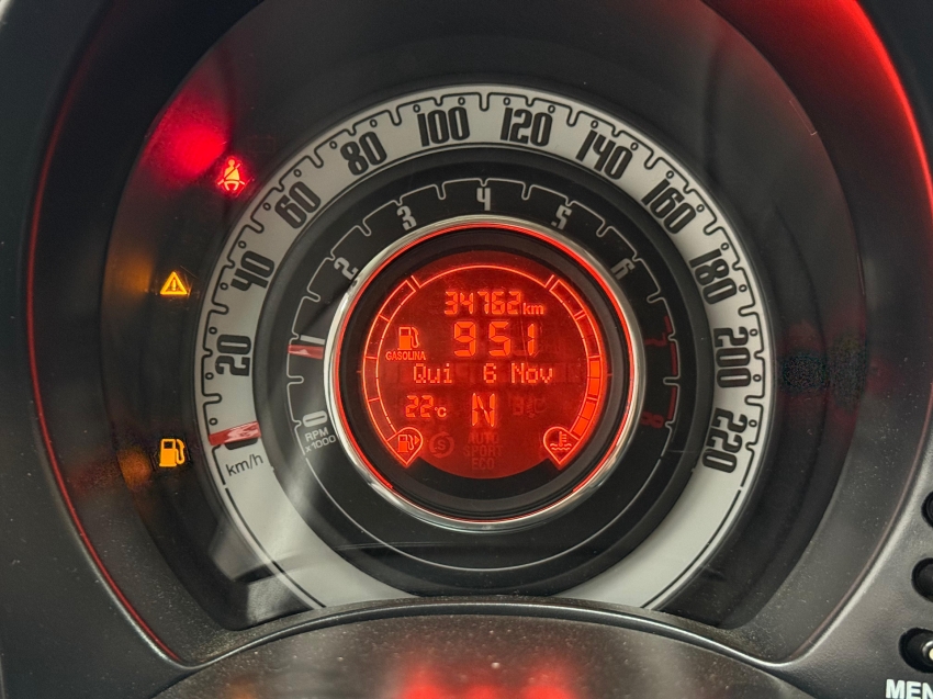 fiat 500 1.4 cult 8v flex 2p manual 4p automatico 20159