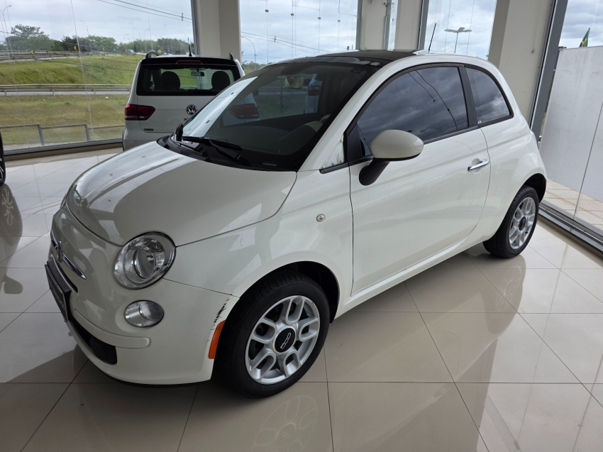 fiat 500 1.4 cult 8v flex 2p automatizado automatico 20123