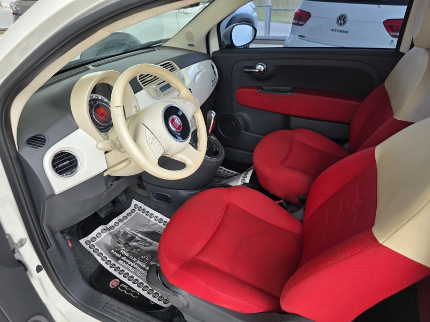 fiat 500 1.4 cult 8v flex 2p automatizado automatico 20126
