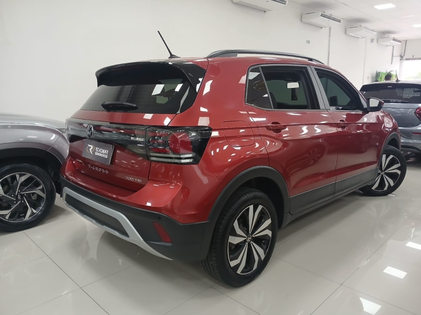 volkswagen t-cross 1.0 200 tsi total flex comfortline automatico 4p 20252