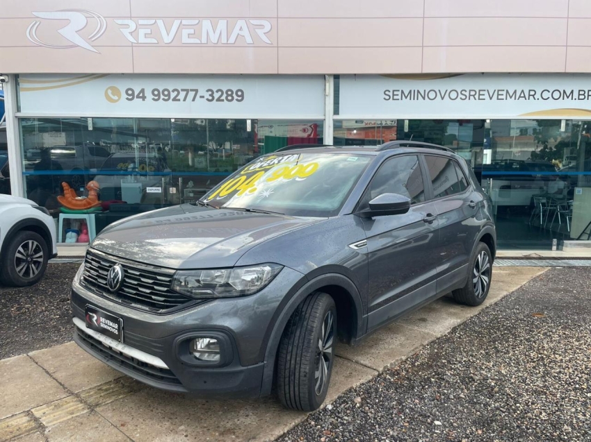 volkswagen t-cross 1.0 200 tsi total flex comfortline automatico 4p 2022