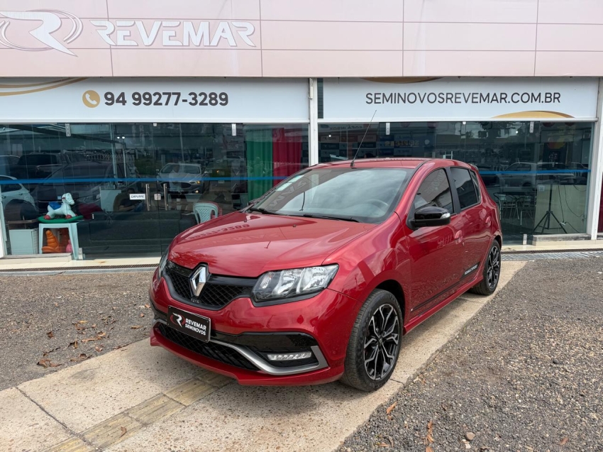 renault sandero 2.0 16v hi-flex rs manual flex 4p 2022