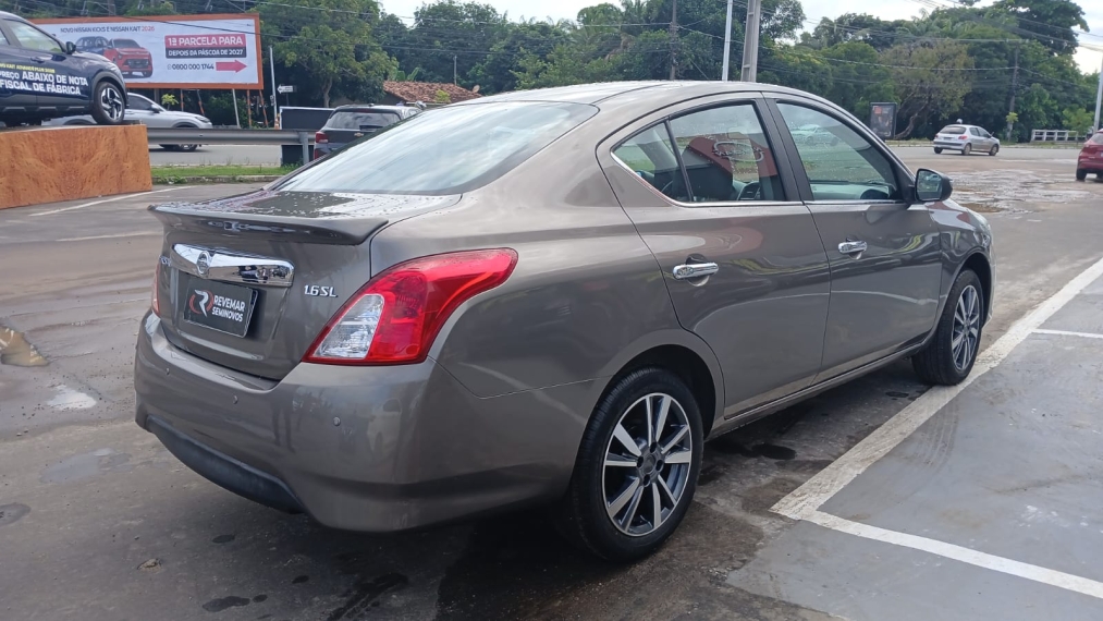 nissan versa 1.6 16v flexstart sl 4p xtronic flex automatico 20202