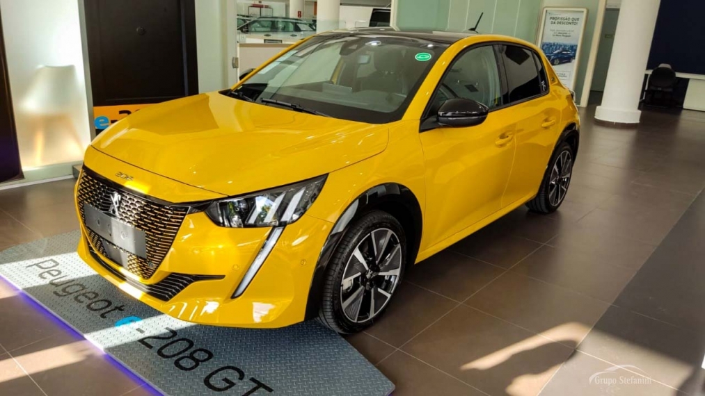 peugeot 208 e-gt 1.0 eletrico 4p automatico 2023