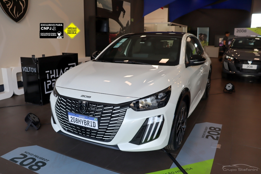 peugeot 208 1.0 turbo 200 hybrid gt cvt hibrido 4p automatico 2026