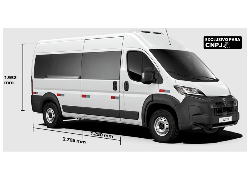 peugeot boxer 2.2 turbo diesel minibus luxo 16l manual 3p 2026