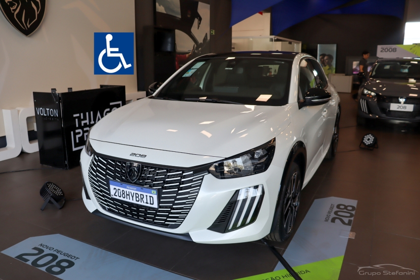 peugeot 208 1.0 turbo 200 hybrid gt cvt hibrido 4p automatico 2026