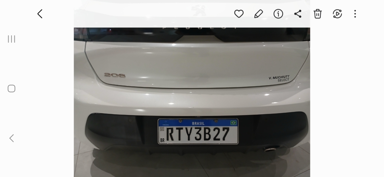 peugeot 208 1.6 16v flex allure at6 2022