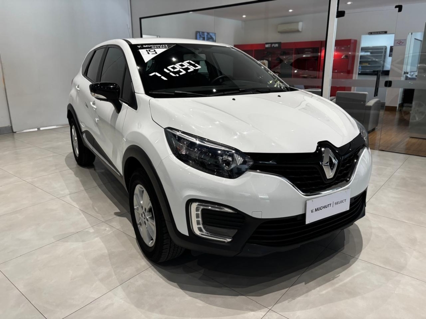 renault captur 1.6 16v sce flex life x-tronic 4p automatico 20192