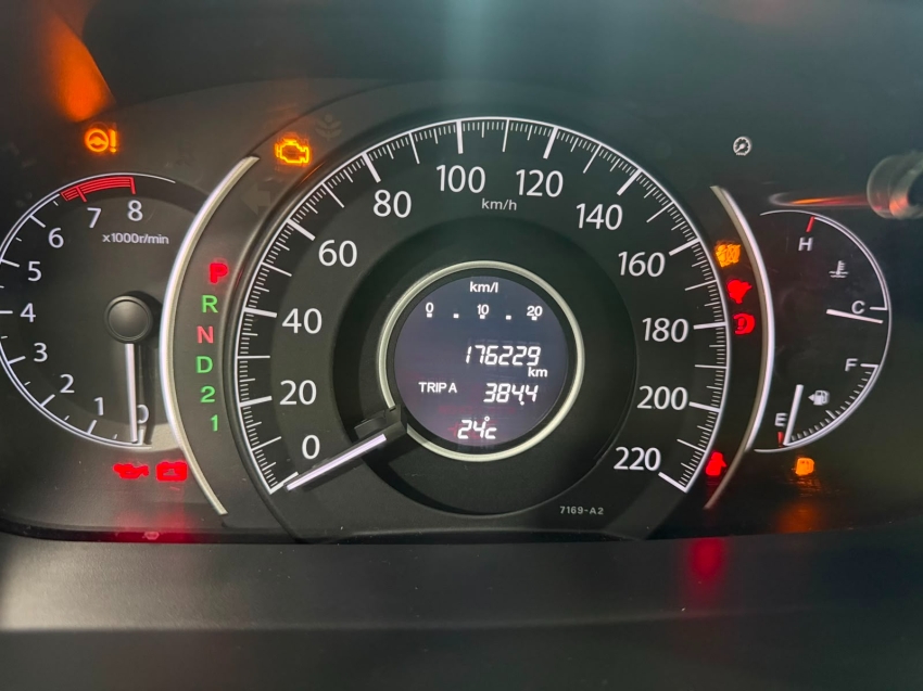 honda cr-v 2.0 exl 4x2 16v gasolina 4p automatico 201211