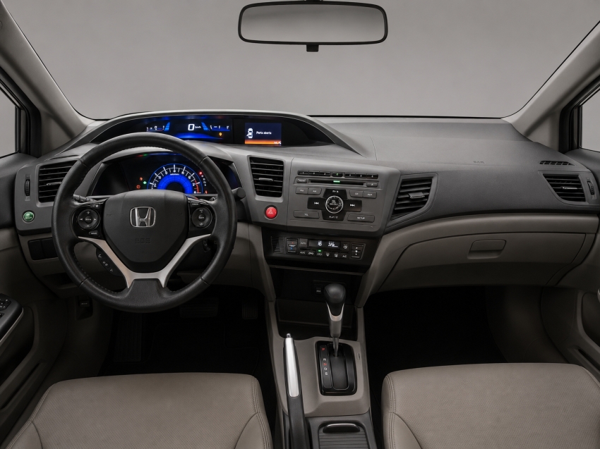 honda civic 2.0 lxr 16v flex 4p automatico 20145