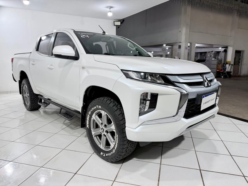 mitsubishi l200 triton 2.4 16v turbo diesel sport gls cd 4p 4x4 automatico 20242