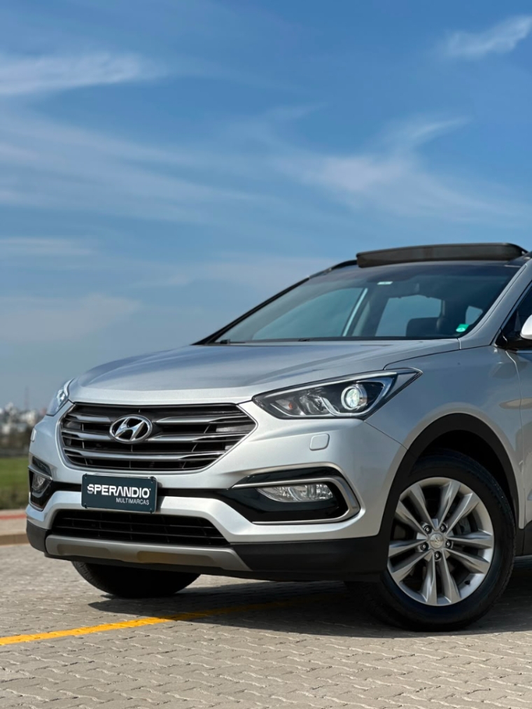 hyundai santa fe 3.3 v6 automatica 2018 b 7 lugares 4x4 completa1