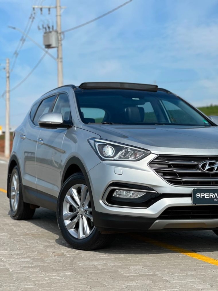 hyundai santa fe 3.3 v6 automatica 2018 b 7 lugares 4x4 completa5