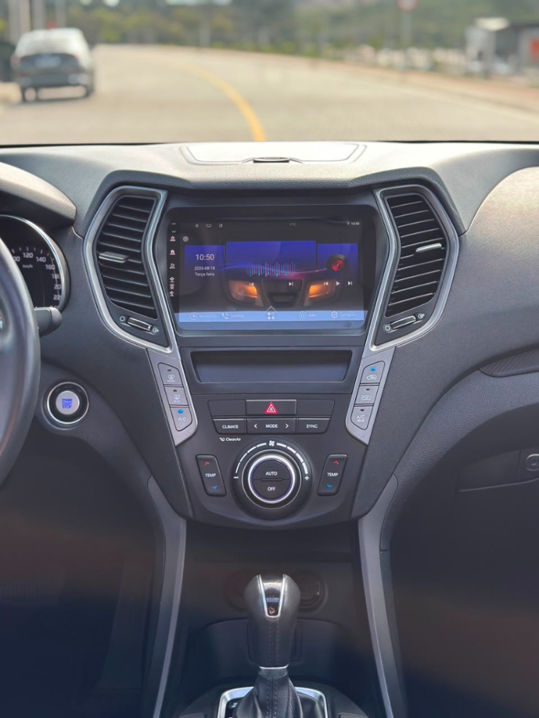hyundai santa fe 3.3 v6 automatica 2018 b 7 lugares 4x4 completa11