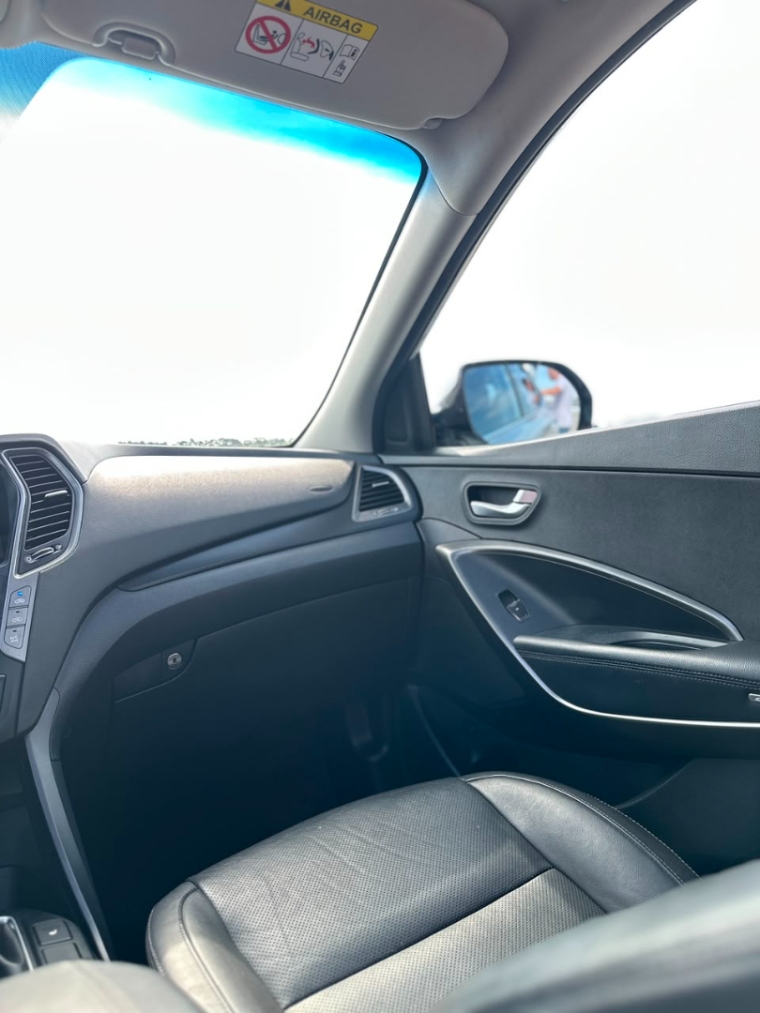 hyundai santa fe 3.3 v6 automatica 2018 b 7 lugares 4x4 completa13