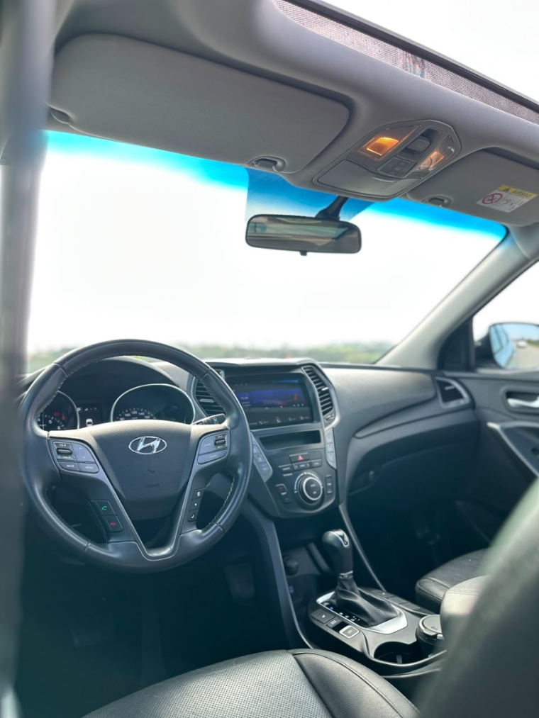 hyundai santa fe 3.3 v6 automatica 2018 b 7 lugares 4x4 completa10