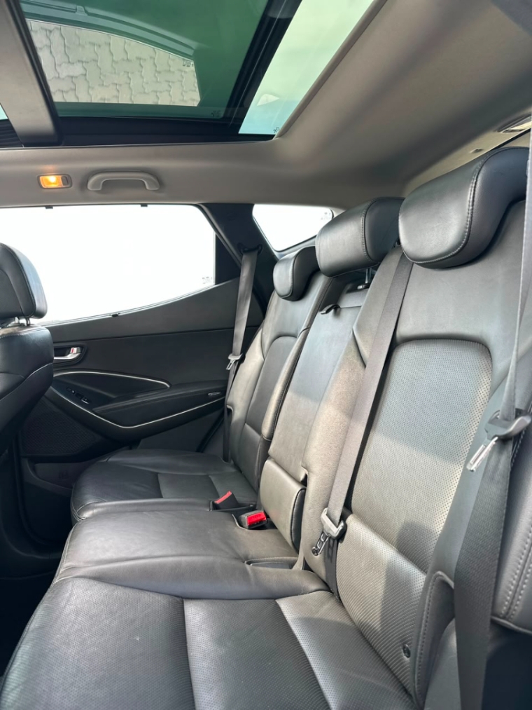 hyundai santa fe 3.3 v6 automatica 2018 b 7 lugares 4x4 completa16