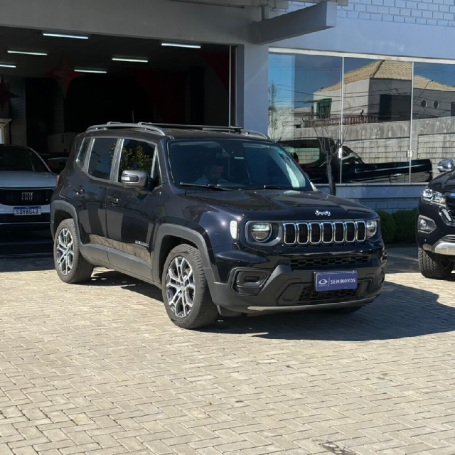 jeep renegade 1.3 t270 turbo flex longitude at6 4p automatico 2024