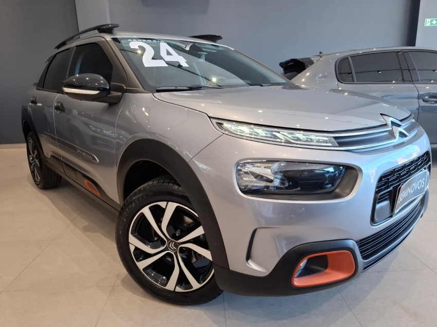 citroen c4 cactus 1.6 vti 120 flex feel pack eat6 4p automatico 2024