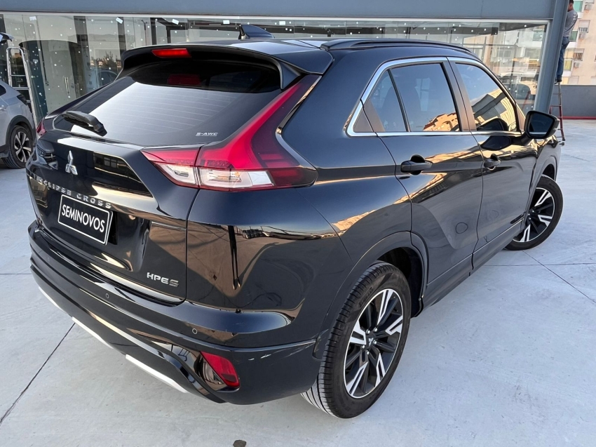 mitsubishi eclipse cross 1.5 mivec turbo gasolina hpe-s s-awc black cvt 4p automatico 20243