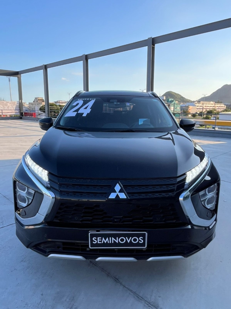 mitsubishi eclipse cross 1.5 mivec turbo gasolina hpe-s s-awc black cvt 4p automatico 20241